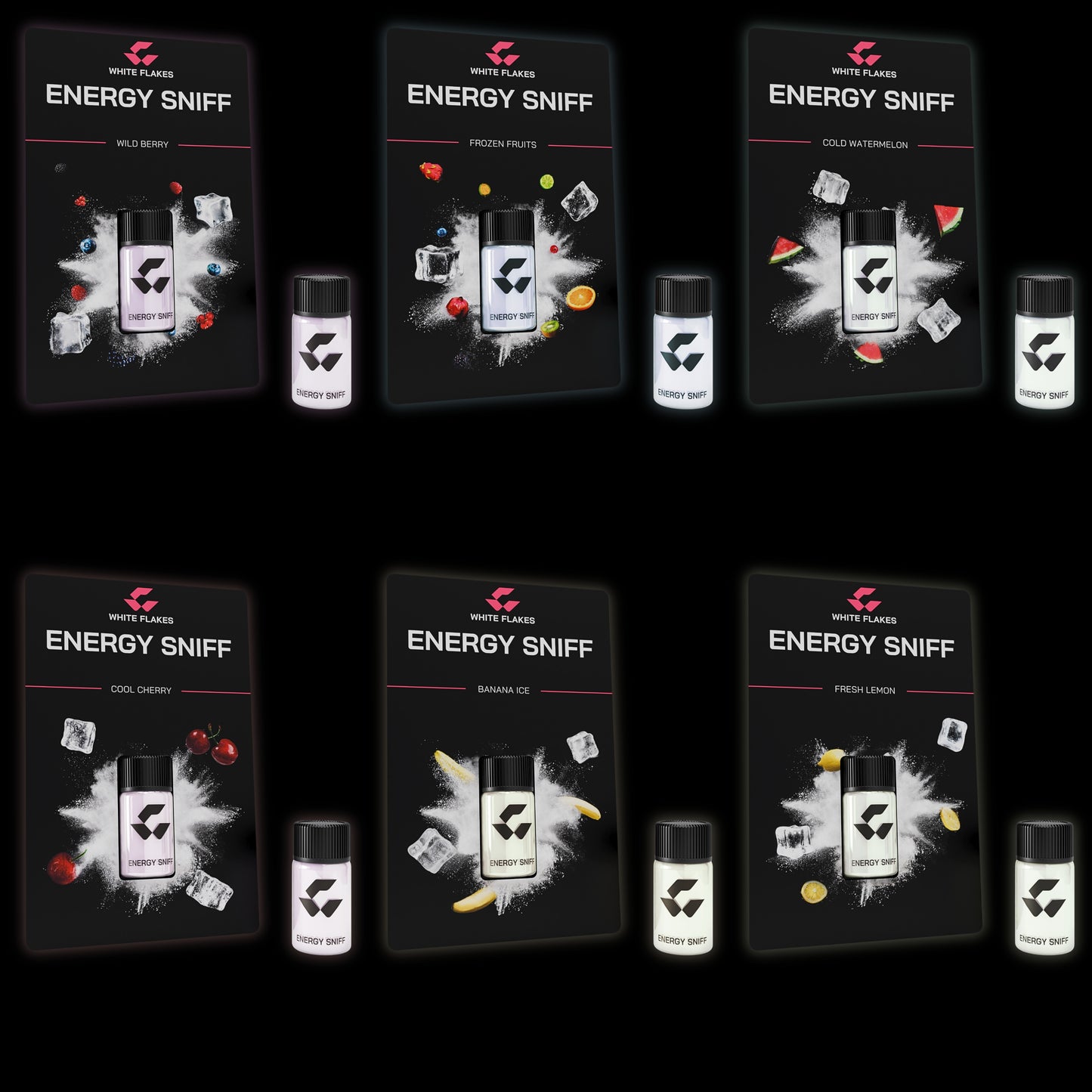 alle energy sniffs Geschmacksrichtungen